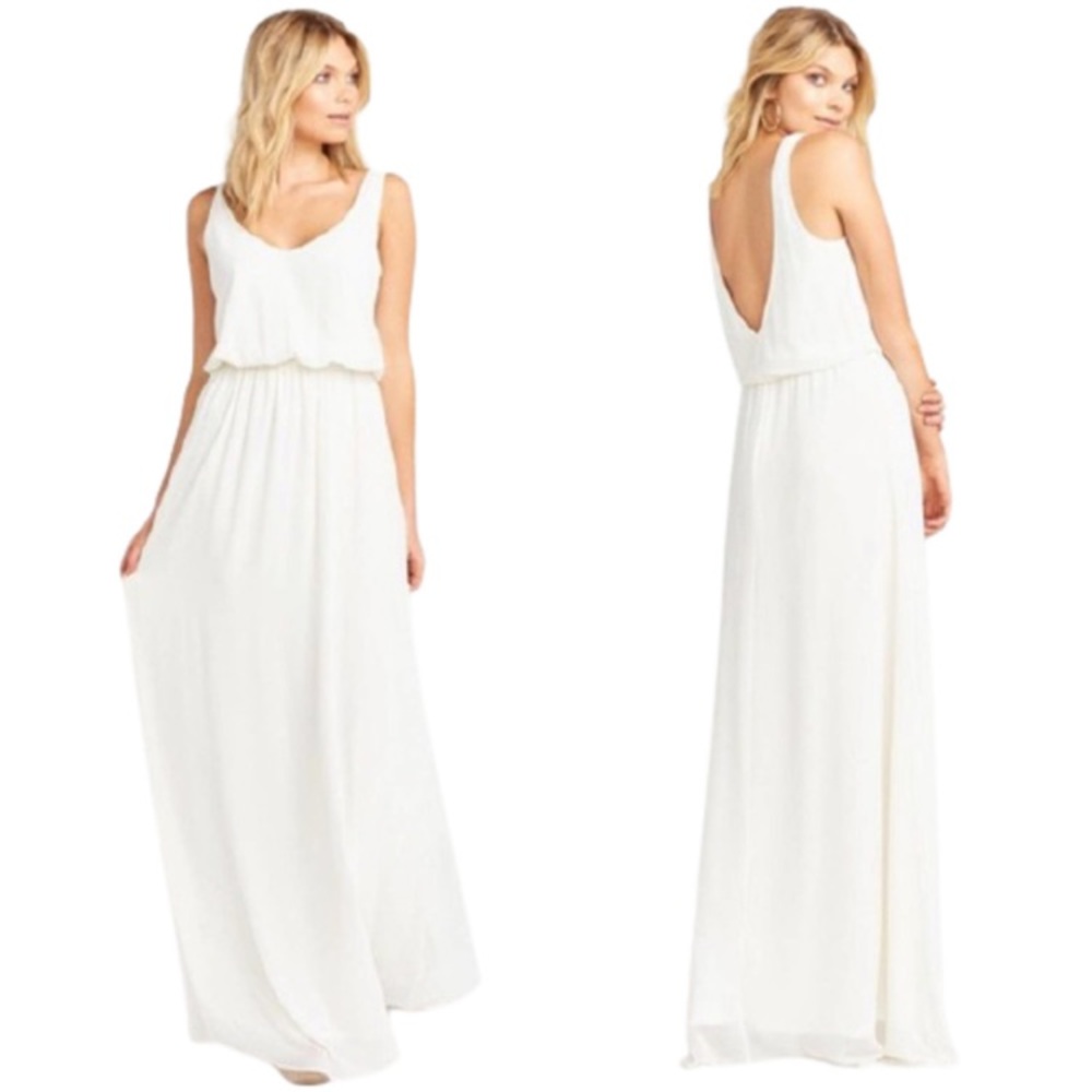 Show Me Your Mumu Kendall Bridal Maxi Dress